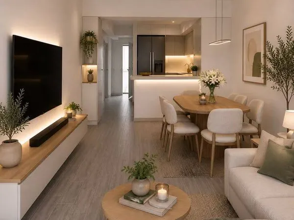 Appartement 2 pièces 46 m²