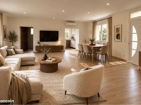 Maison divisé en deux appartements 73 m à 62 m²