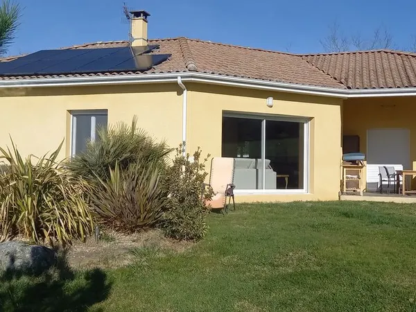 Villa plain-pied vue Pyrénées