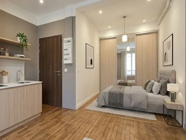 Studio 1 pièce 23 m²