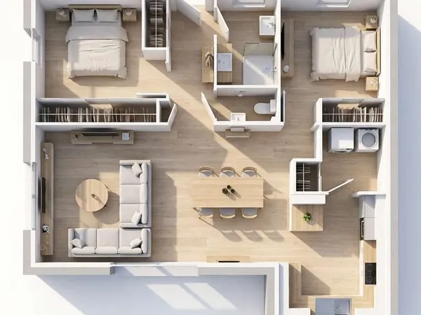 Maison 3 pièces 69 m²