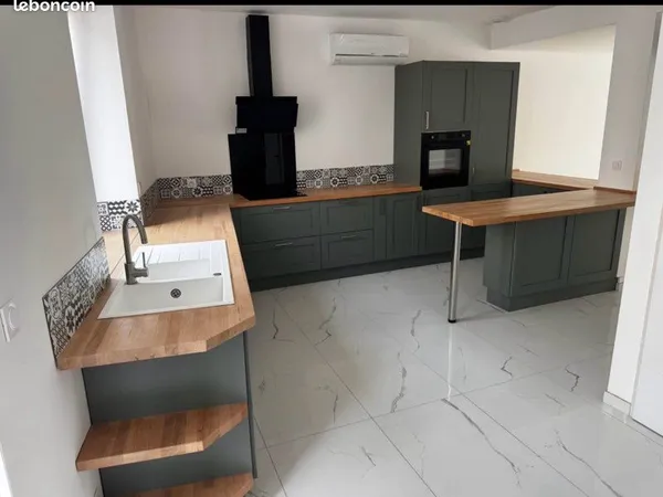 Maison de ville 155 m2 entièrement rénovée