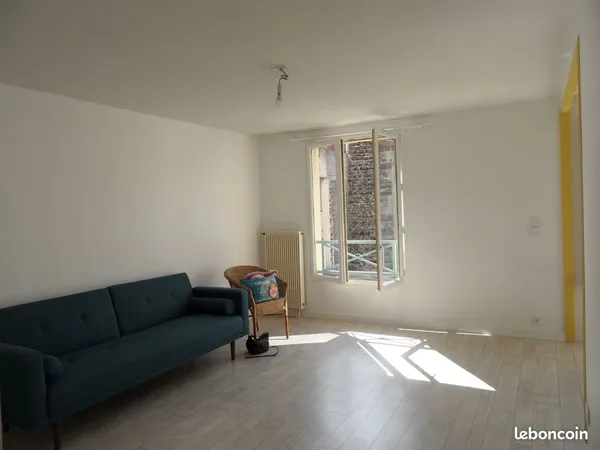 Appartement meublé 51m2 en centre-ville : lumineux et calme