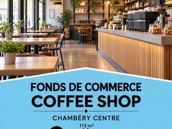 FONDS DE COMMERCE 113 m² CHAMBÉRY