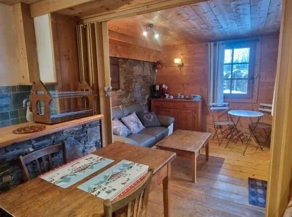 Apt vue Mont Blanc 35 m2 à l année