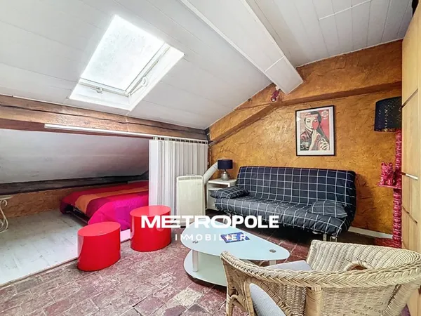Studio 35 m2 au sol avec grenier Cours Lafayette