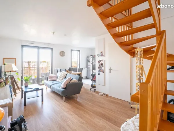 Duplex 3 pièces 68 m²