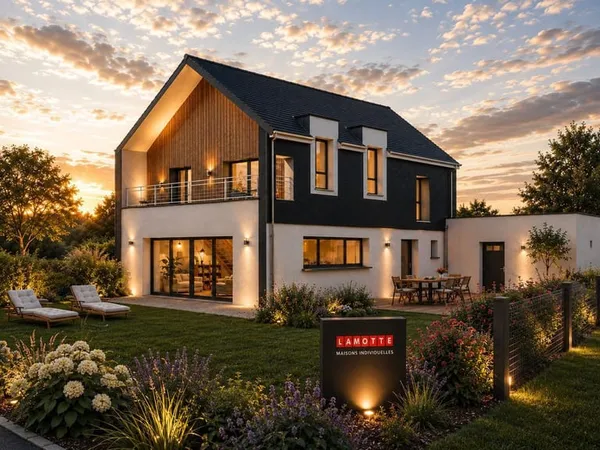 Projet de construction d'une maison 135 m² avec terrain à MARZAN (56)