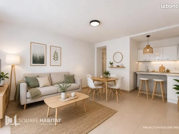 Appartement 2 pièces 33 m²