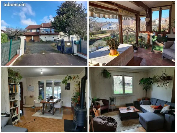 Maison de 108 m² avec grand jardin dans un quartier calme à Saint-Denis-lès-Bourg