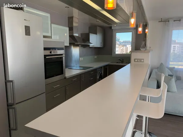 T3 meublé 70 m² - Massy Atlantis - 5 min Gare Massy-Palaiseau