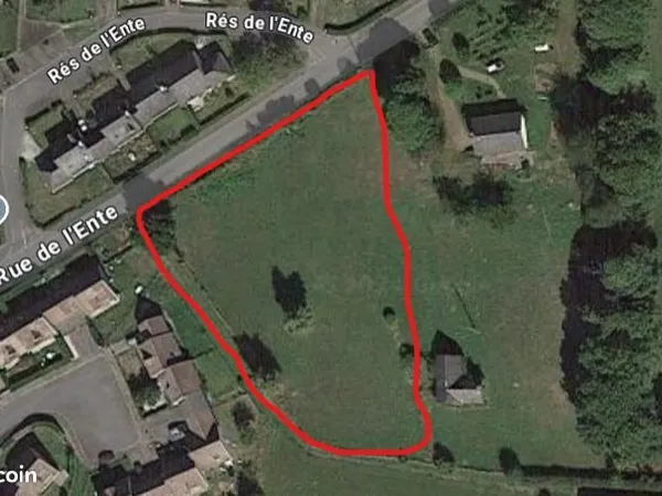 Terrain constructible 2320 m²