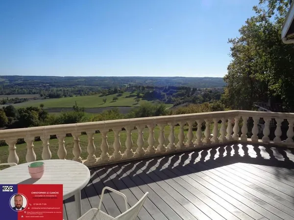 Splendide propriété de campagne, vues panoramiques, au calme,
