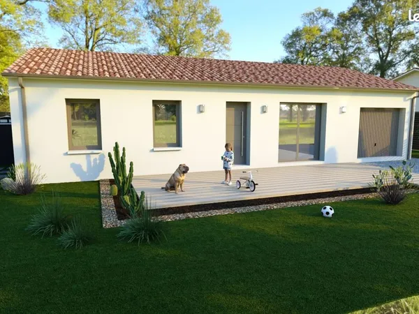 Projet de construction d'une maison 70 m² avec terrain à BAZAS (33)