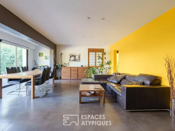 Maison des années 80 rénovée et son jardin
