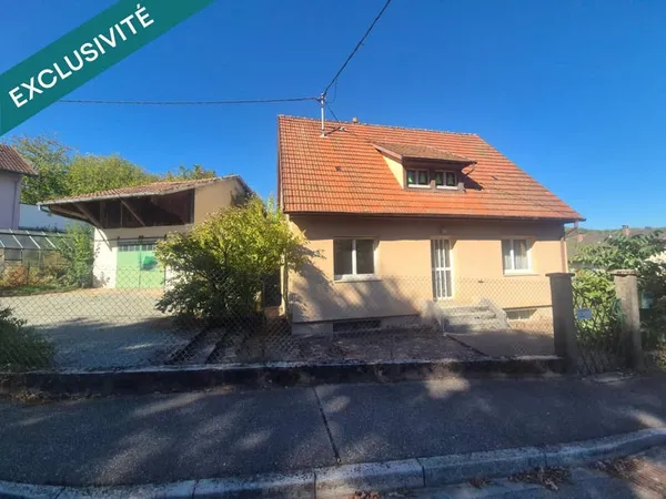 Maison au calme en lisière de forêt - Un cadre verdoyant à Sentheim