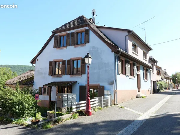 Maison 175 m² à Buhl | Terrasse, jardin, garage | Proche Guebwiller