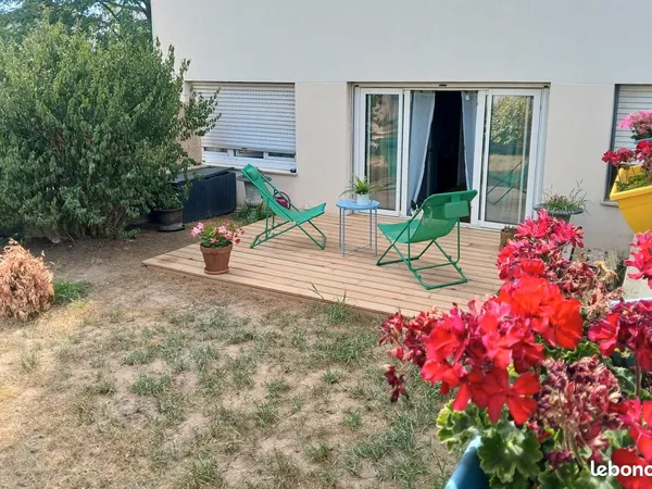 3 PIÈCES AVEC JARDIN PRIVATIF DE 50 M² - Sans Travaux-