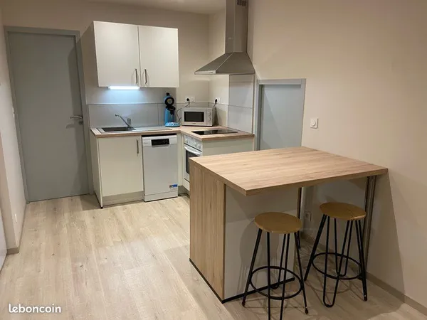 Appartement meublé T2 RDC