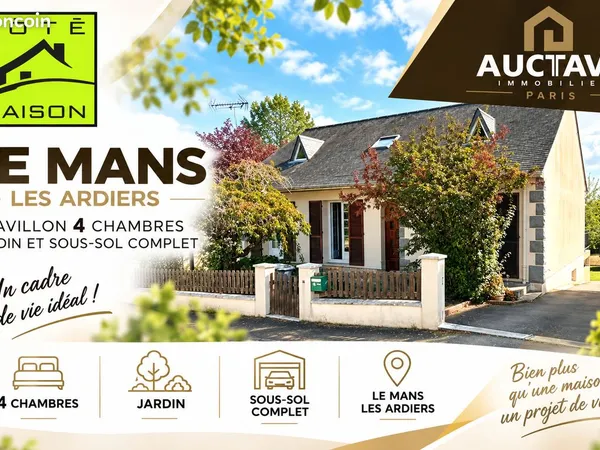 Pavillon 6 pièces 109 m²