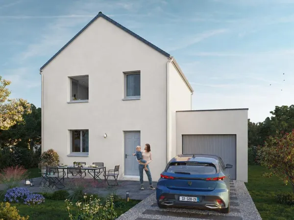 Terrain + maison 80 m²
