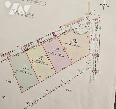 Terrain 790 m²