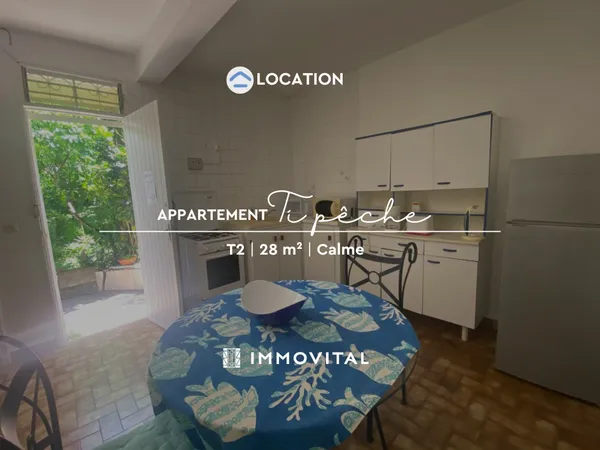 APPARTEMENT T1 MEUBLÉ AU CALME
