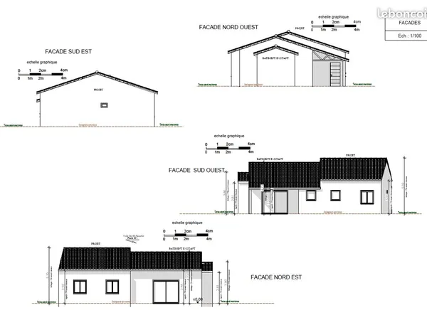 Vend projet immobilier (permis validé)