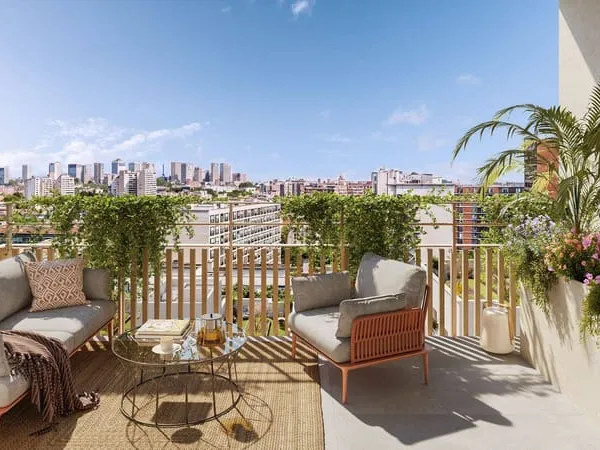 Appartement 3 pièces 61 m²