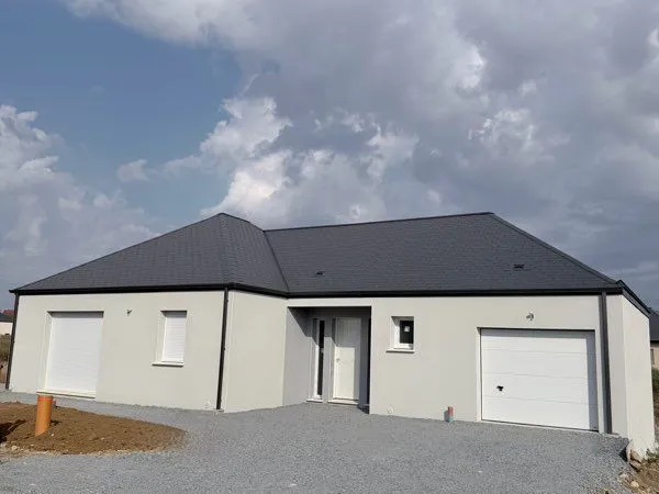 Maison neuve contemporaine de plain-pied