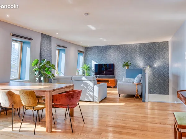 À vendre belle maison vaste séjour 2 chambres Bordeaux Saint-Seurin petite copropriété