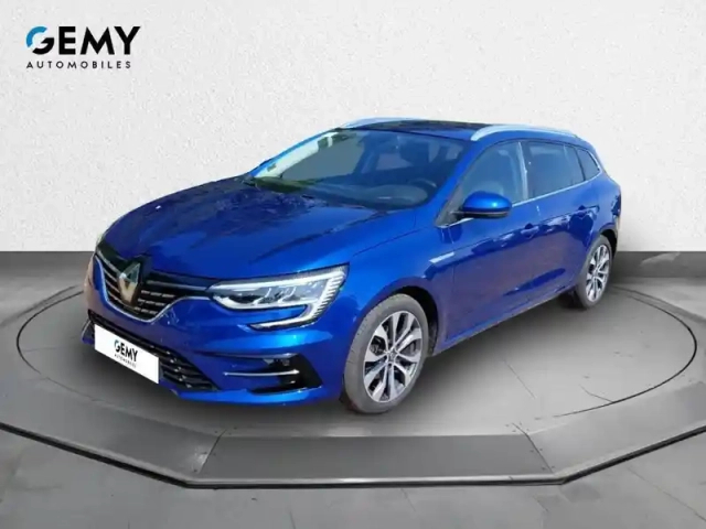 Renault Megane mégane iv estate blue dci 115 edc