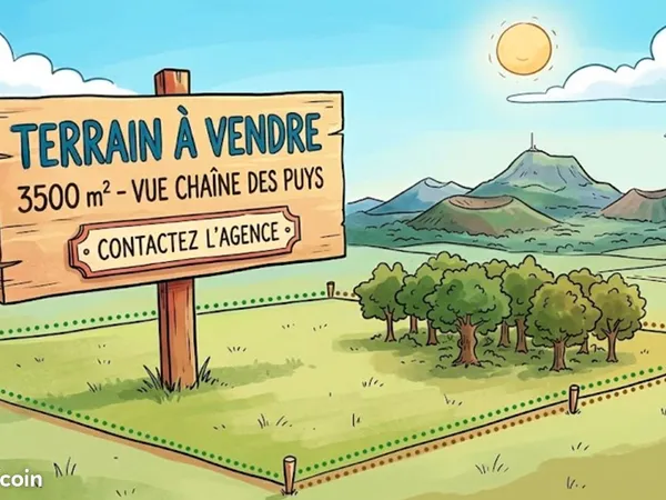 Terrain 1060 m² BEAUMONT
