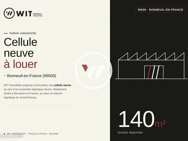 Local d'activité 140 m²