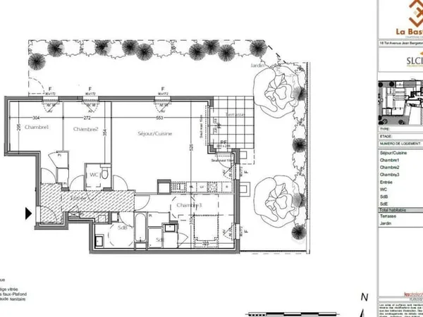 Appartement 4 pièces 85 m²