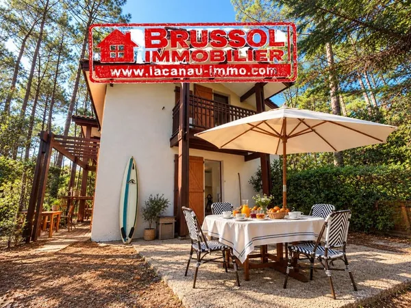 A VENDRE PAVILLON 2 CHAMBRES SITUE AU GOLF LACANAU OCEAN