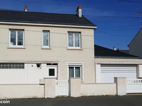 Maison 120 m², 4 chambres, véranda, garage et jardin