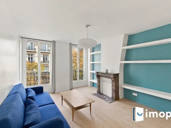 Grand et lumineux 2 pièces refait à neuf