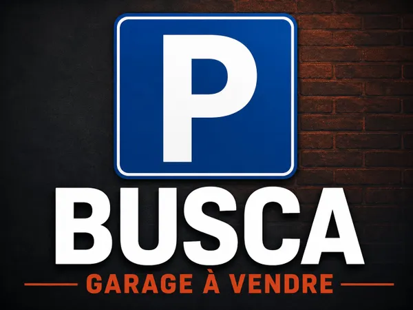 Garage box fermé à vendre au Busca