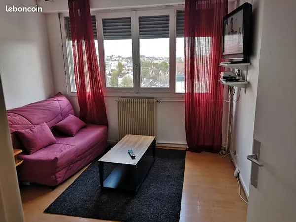 Studio meublé 15 m² — Gare de Melun à pied