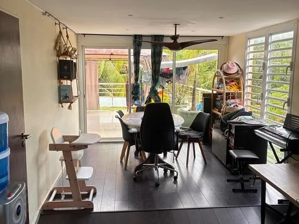 T3 duplex 90m2 centre gosier en résidence