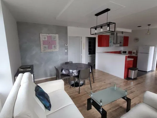 🏡 t3 meublé - 2 chambres - buanderie équipée - parking - 620 cc