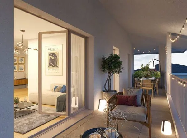 Appartement 3 pièces 63 m²