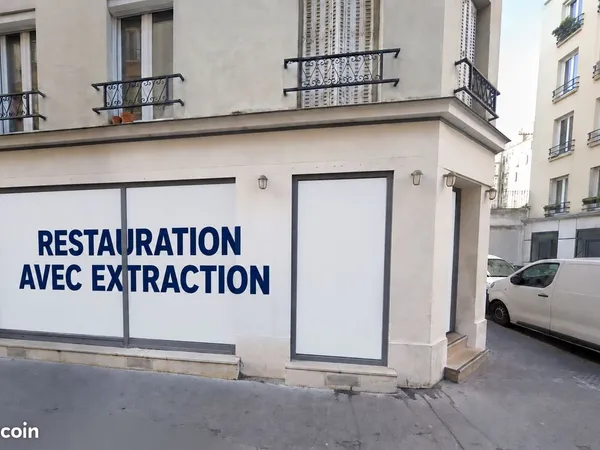 Vente murs occupés - Angle avec extraction - Paris 15ème