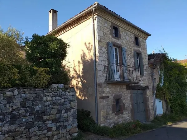 Maison de village avec une belle vue sur le sud