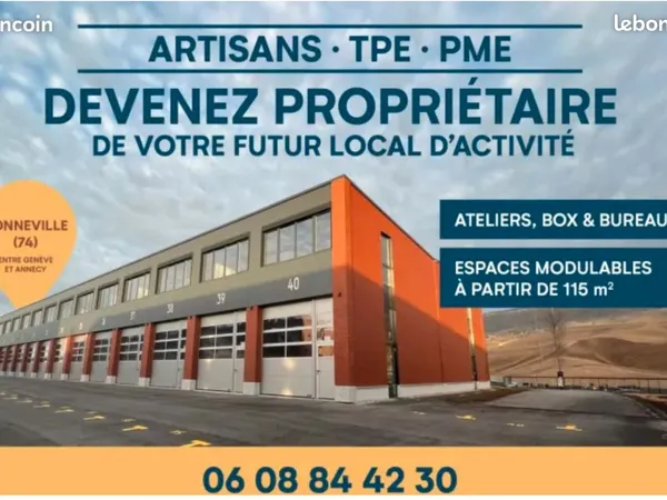 MILLERY (69) - ZA PARC DES AYATS - achetez votre local d'activité - ateliers, & bureaux