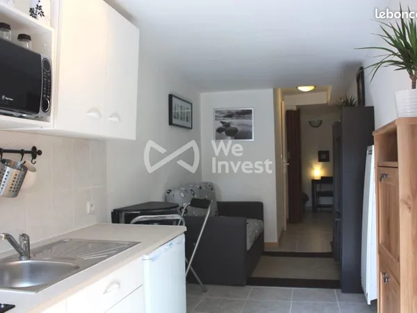 Studio 1 pièce 19 m²