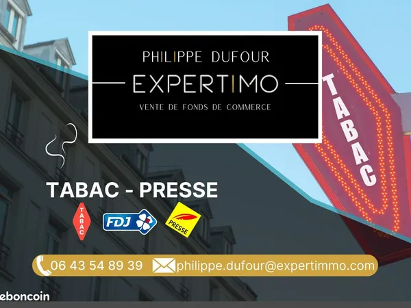 Fdj, presse, tabac 80 m² Montluçon