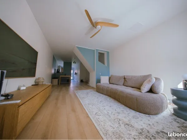 Maison entièrement rénovée à neuf (80 m²) - 3 chambres, jardin - DPE C
