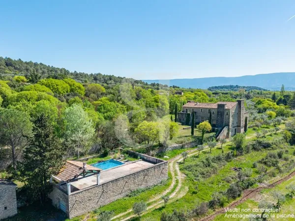 Propriété d'exception à vendre à Gordes - Maison en pierre h